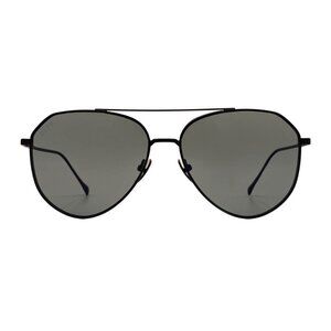 DIFF Dash Black Aviator Sunglasses